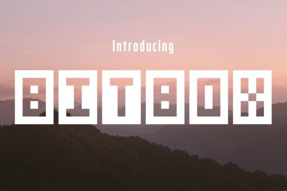 Bitbox: A Bold Display Font for Modern Web Design Projects