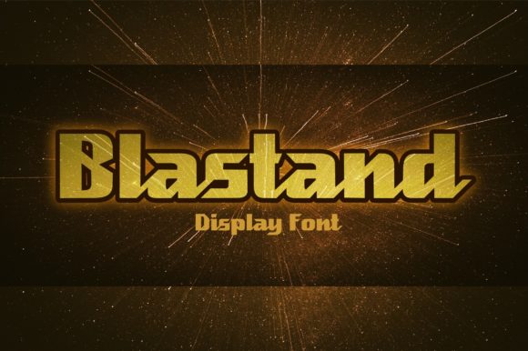 Blastand: A Bold Handwritten Font for Modern Web Design