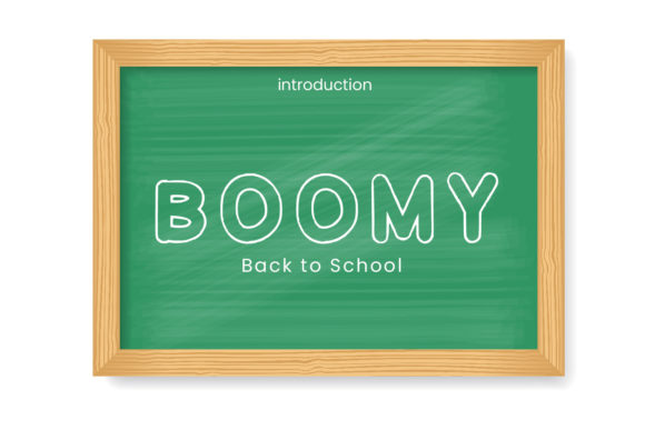 Boomy: A Versatile Display Font for Modern Editorial Design