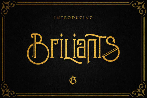 Briliants: A Display Font That Elevates Small Business Branding