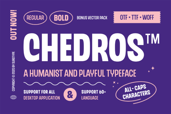 Chedros: The Display Font That Gave My Small Business a Polished New Look