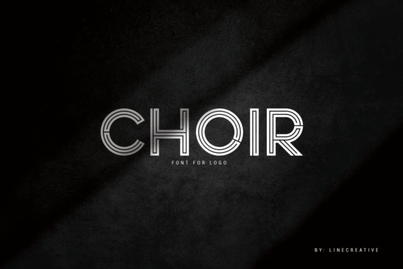 Choir: A Modern Display Font for Handmade Labels, Invitations & More
