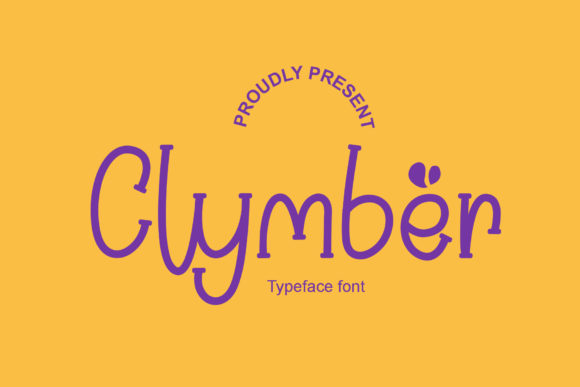 Clymber: A Whimsical Display Font for Modern Web Design