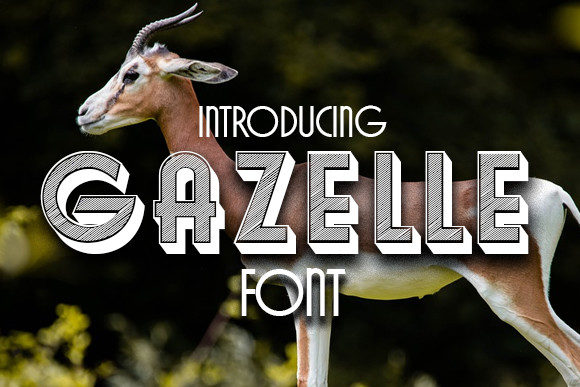 Gazelle: A Designer’s Take on This Sharp Display Font