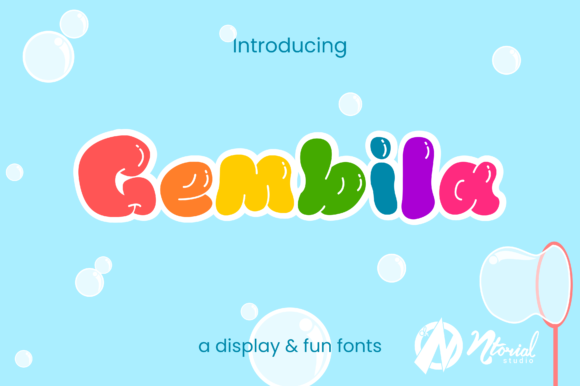Gembila Font: Adding Playful Charm to Editorial Design