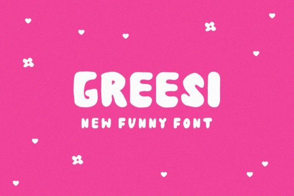Greesi: A Charming Display Font for Editorial and Digital Designs