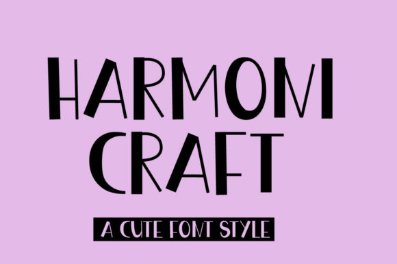 Harmony Craft: A Display Font That Elevates Web Design with Personality