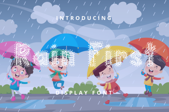 How Rain First Font Transformed My Small Business Branding