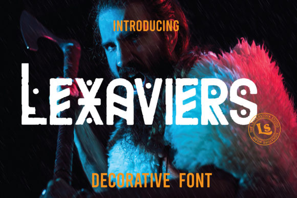 Lexaviers: A Futuristic Brushed Display Font for Bold Branding Projects