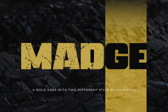Madge: A Bold Display Font That Elevates Web Typography