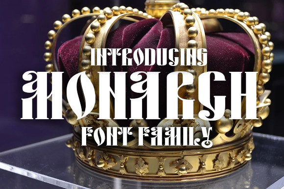 Monarch: A Bold Display Font for Web Design That Commands Attention