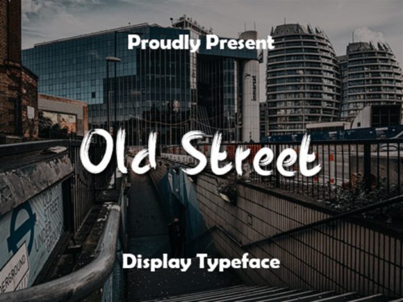 Old Street: A Bold Display Font for Impactful Marketing Designs