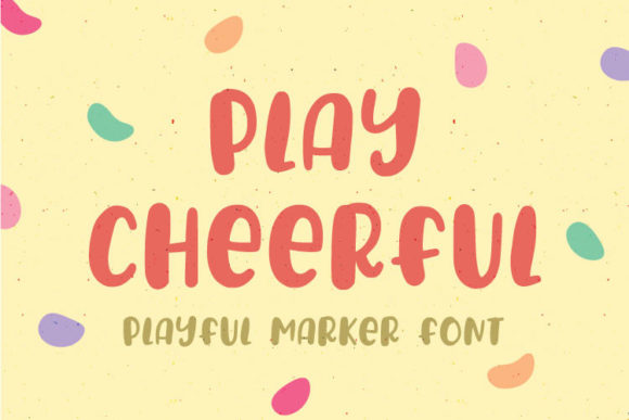 Play Cheerful: A Lively Display Font for Makers and Creative Sellers