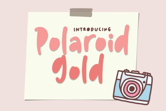 Polaroid Gold: A Display Font That Elevates Campaign Visuals with Personality