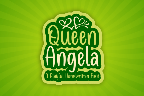 Queen Angela: A Quirky Display Font for Editorial Charm