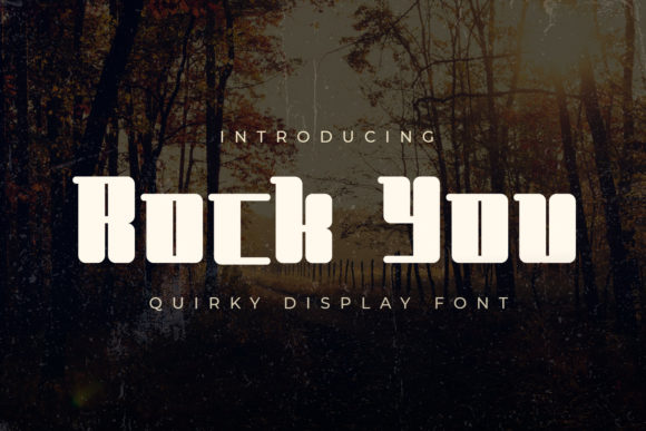 Rock You: A Bold Display Font for Modern Web Design Projects