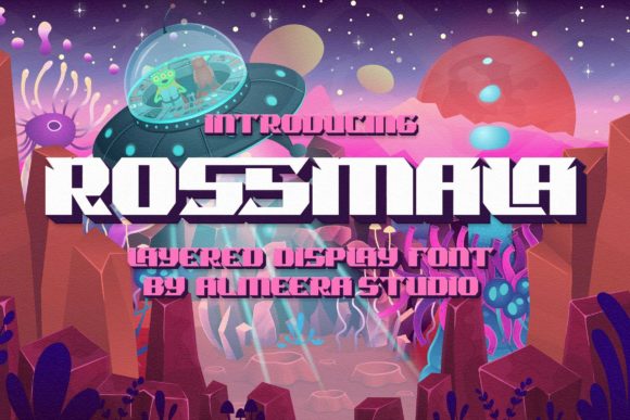 Rossmala: A Robotic Display Font That Brings Handmade Designs to Life