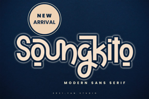 Soungkito: A Vintage Display Font That Elevates Small Business Branding