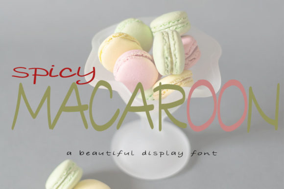 Spicy Macaroon: The Display Font That Elevates Digital Marketing Visuals