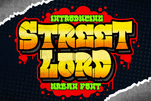 Street Lord: A Bold Display Font That Elevates Brand Identity