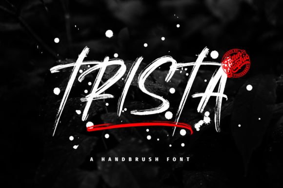 Trista: A Brushed Display Font That Elevates Brand Identity