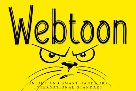 Webtoon: A Cute Display Font That Captures Attention and Strengthens Brand Messaging