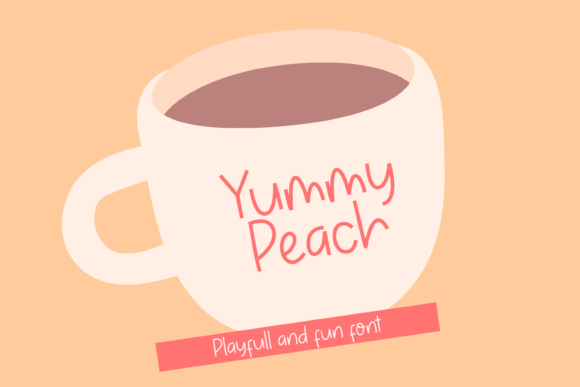 Yummy Peach: The Playful Display Font That Boosts Campaign Joy