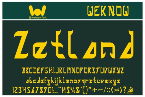 Zetland: A Bold Display Font for Editorial Design and Digital Publishing